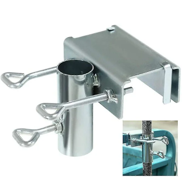 Paraplystativ, Parasollholder Balkongrekkverk, Balkong Paraplyklemme Parasoll Dekkstativ