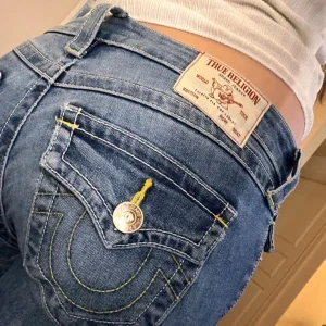 True Religion Joey Low Rise Flare Jeans