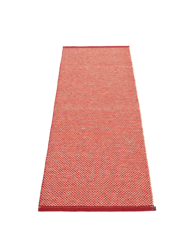 Pappelina EFFI Dark Red - Runner Rug Plastic Rugs 60 x 125 cm