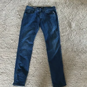 Replay Anbass Hyperflex jeans blå