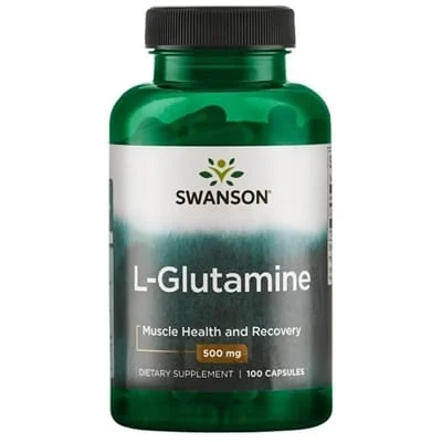 L-glutamin 500 mg aminosyre – 100 vegkapsler