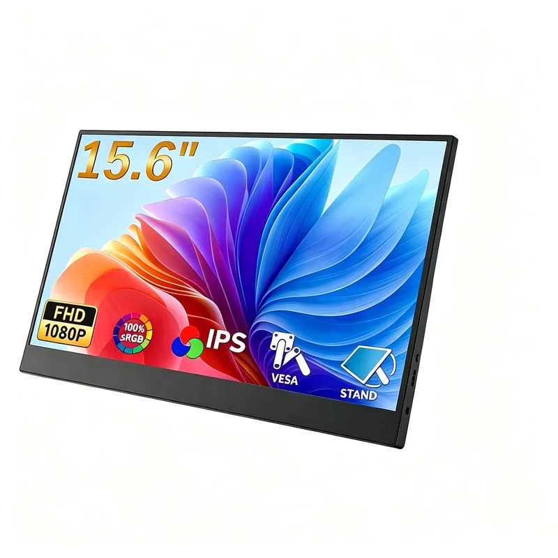 AliExpress - Amoudo 15.6 pouces moniteur Portable 1920x1080P étendre l'affichage IPS LCD panneau trou de stylo support VESA USBC Mini HDMI affichage 
