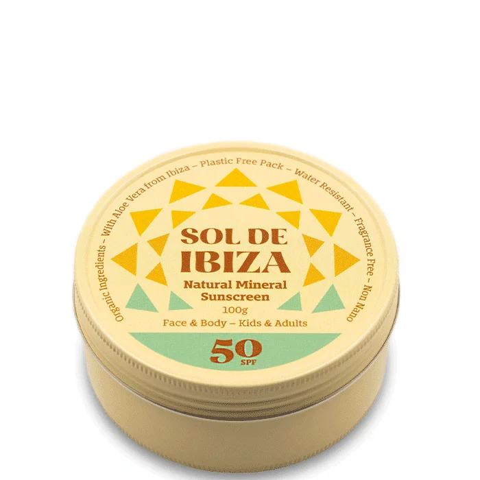 Sol de Ibiza Naturlig Solkrem SPF50 100 g