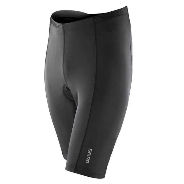 Spiro Mens Bikewear Padded Shorts L Black
