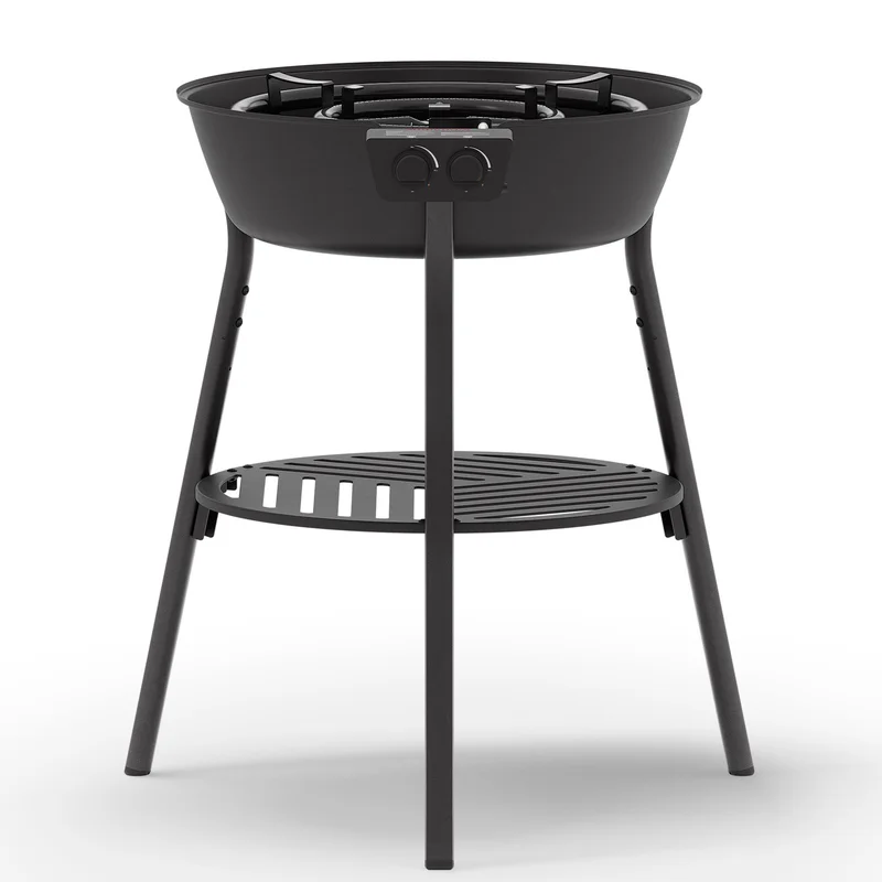 Muurikka Gasbrännare med stativ LL 78 cm, svart | Utematlagning > Grillar > Gasolbrännare | Bagaren och Kocken