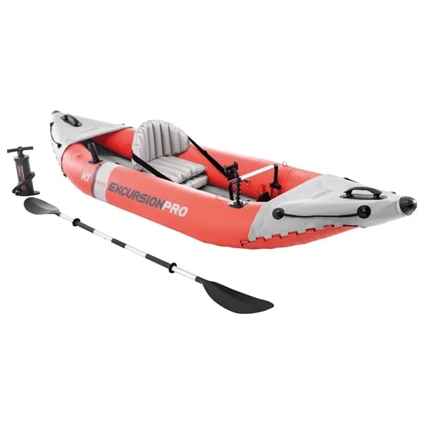 INTEX Uppblåsbar kajak Excursion Pro K1 305x91x46 cm