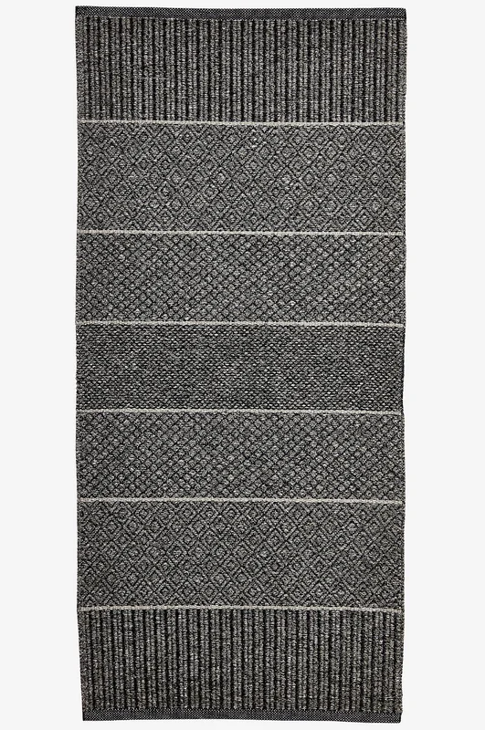 Horredsmattan - Teppe Alice - Grå - Bomulls- & filleryer - 70X200 - Fra Homeroom