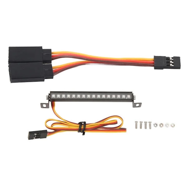 RC LED taklys 16LED fullfarge for Traxxas TRX4M Defender biler 1/14 1/18