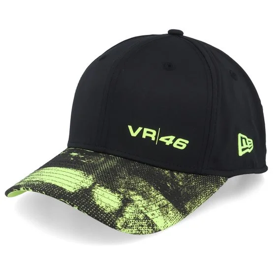 New Era - Negro adjustable Gorra - VR46 9FIFTY Black/Neon Green Adjustable @ Hatstore