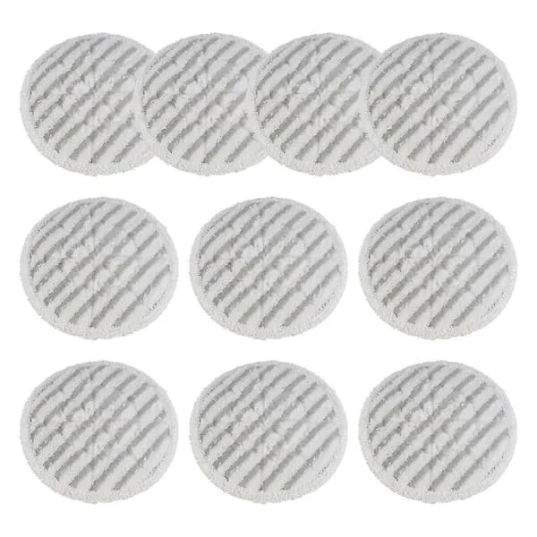 3x Mopphuvuden Ersättningsrengöringsdyna, Ersättningsdukar, Återanvändbara Mikrofibermoppdynor för Kök Badrum PVC-golv