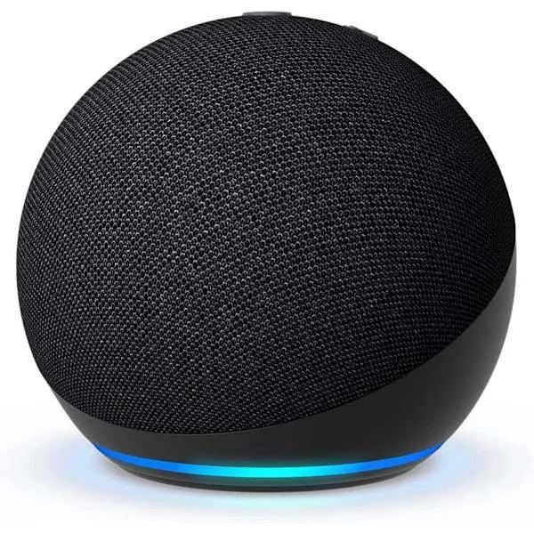 Smart Speaker 5th Gen, Bluetooth WiFi Wireless Speaker with Rich Sound, Charcoal Gray