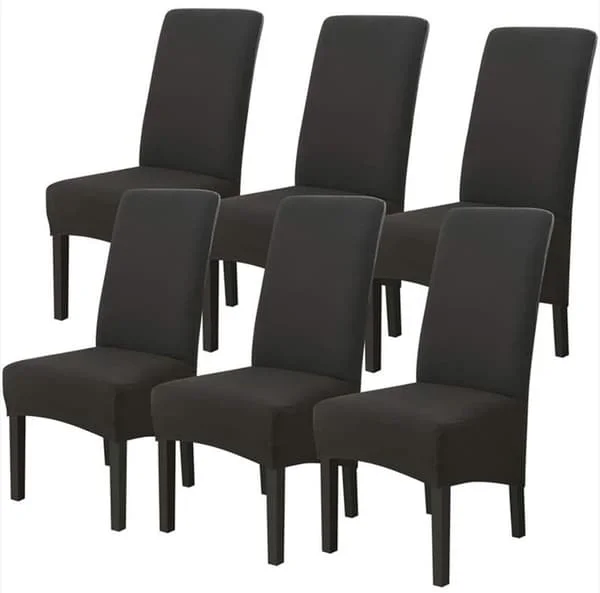 Simplicity Home 6-pack Musta Joustava Silkkinen Vedenpitävä Patjansuoja [JUN]