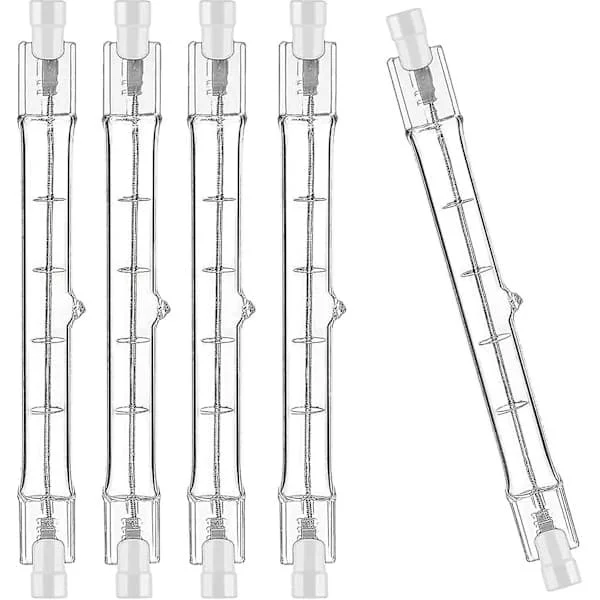 5 st R7s Halogenlampor 118mm, 500W 230V, R7s Halogenlampor 118mm, R7s Halogenlampor Justerbara Halogenlampor {Fyn10}