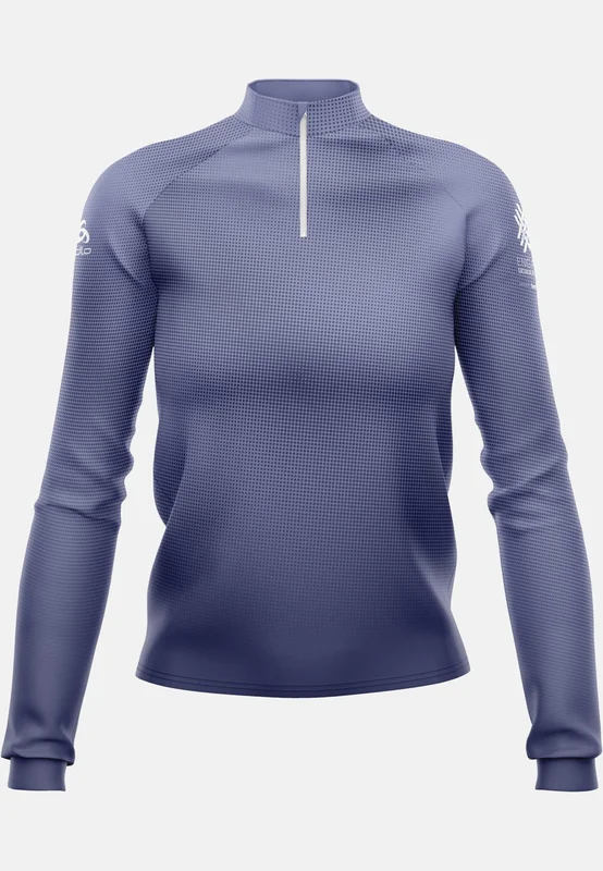Odlo Odlo x Engadin Skimarathon XC performance raceshirt voor dames, XS,
