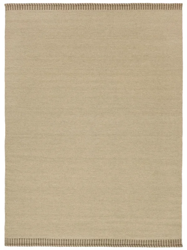 Visby 300X400 Stort Beige Ullteppe