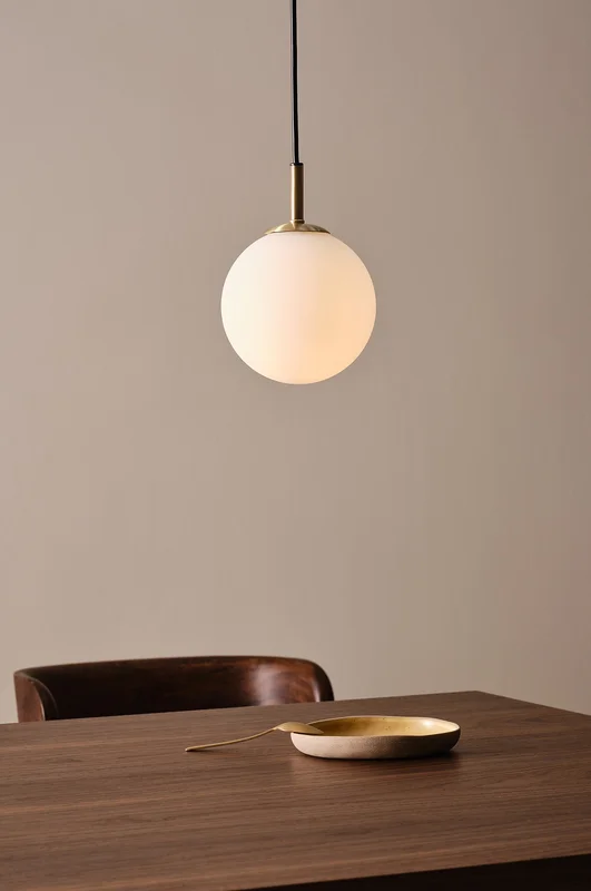 Jotex - EKMAN Lampe am Fenster Messing/opalglas - Kaufe Fensterlampen bei Jotex