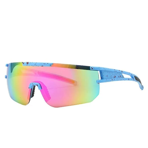 Uv400 2 Sports Solbriller Til Børn Cykling, Lette Solbriller Til Drenge Piger, Ungdoms Softball Baseball Golf Ski Solbriller (FMY)