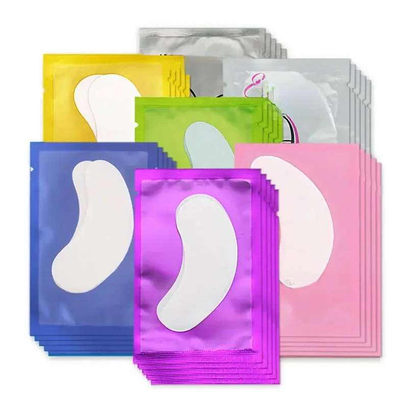 AliExpress - 50/100PCS Großhandel Hydrogel Gel Augenklappen für Wimpern Verlängerung Eyepads Wimpern patch Lash Verlängerung Maske Eyepad make-up