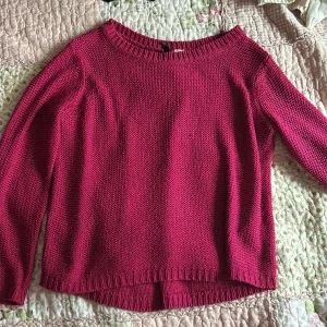 Rosa stickad tröja från H&M Divided