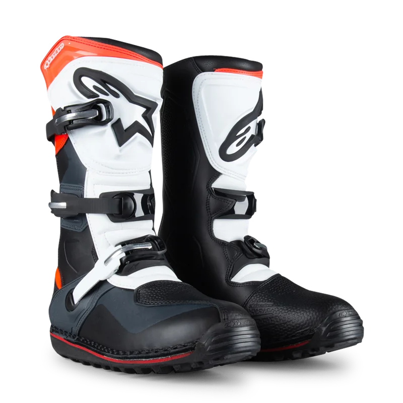Alpinestars Tech T Trial Off-Road Boots Black/Grey/Fluo/Red 38