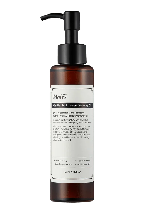 Klairs Gentle Black Deep Cleansing Oil Rengöring Dam 150ML