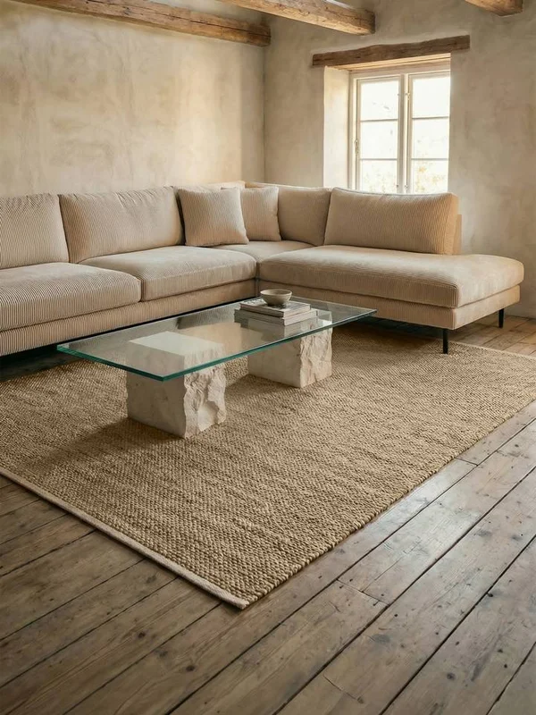 Umea 250X350 Large Light Brown Rug
