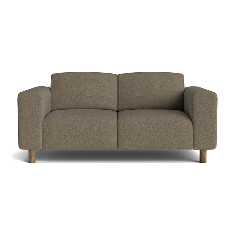 Toledo 2 personers sofa - Aurora Brun - 172x88x78 - Sofa, 2 personers sofa