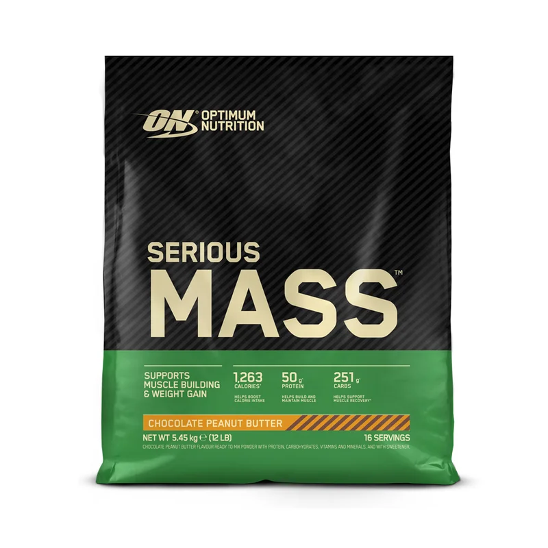 Optimum Nutrition Serious Mass - Proteinpulver jordnøddesmør
