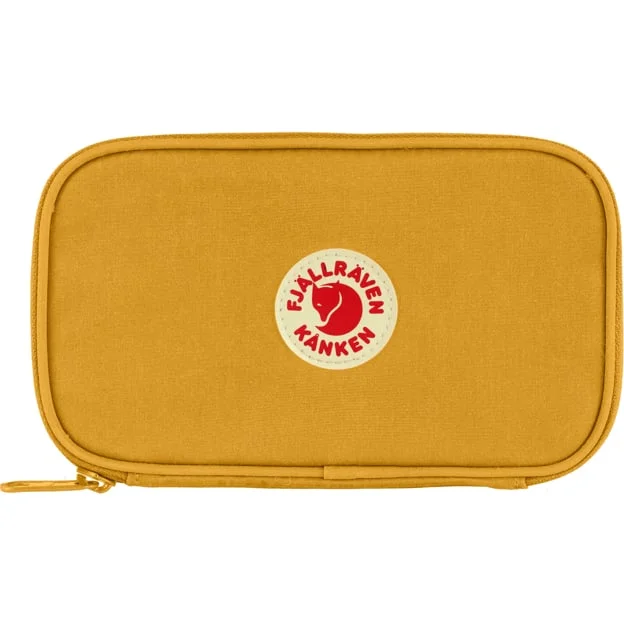 Fjällräven Kånken Travel Wallet in Ochre, G-1000