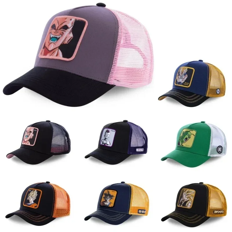 AliExpress - Nouveau Dragon Ball Son Goku casquette été voyage casquette à visière hommes broderie Hip-Hop casquette Style pare-soleil réglable 