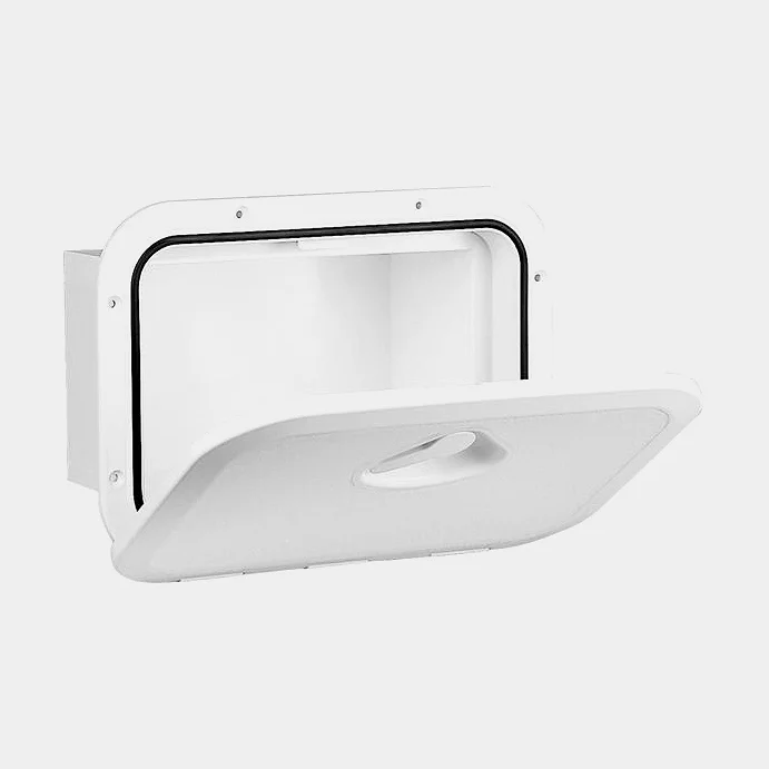 Storage compartment / stowage locker / built-in box boat Nuova Rade Top Line Storage Hatches, 270 x 375 x 160 mm, white