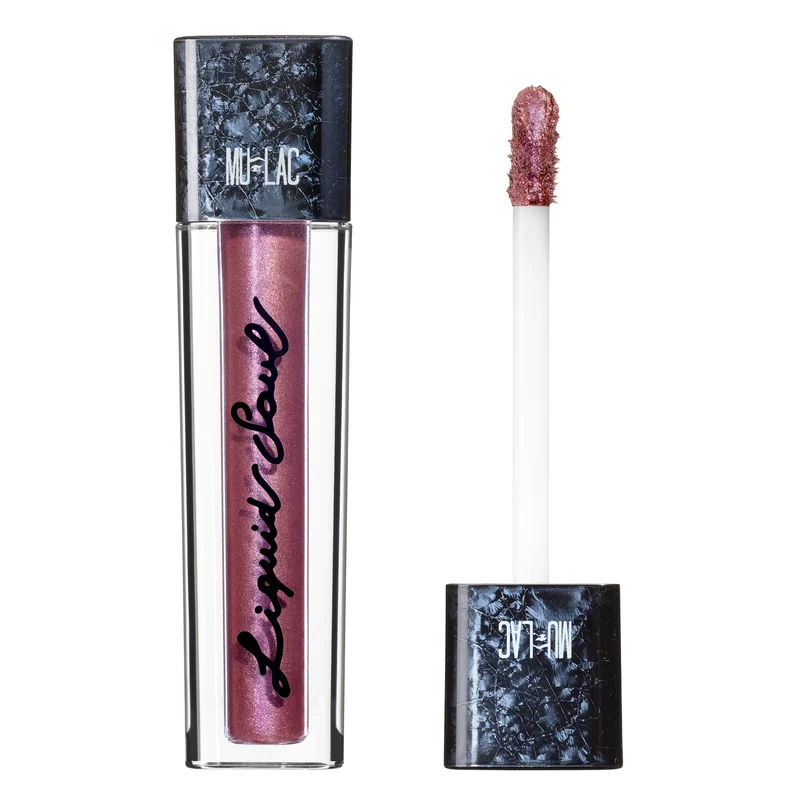 Mulac LIQUID SOUL - Pigmento Liquido Occhi-Viso-Labbra 14 PURPLE SAND 4ml - Ombretto crema