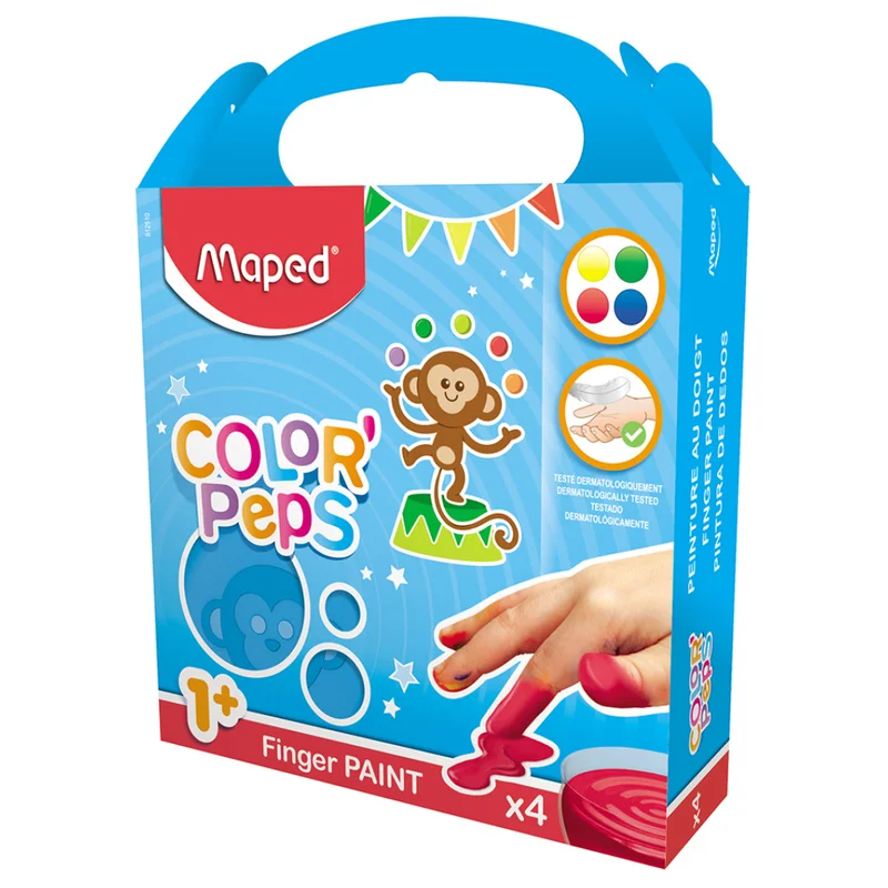 Maped Sormiväri Color Peps 4-kpl setti (1 vuodesta+)