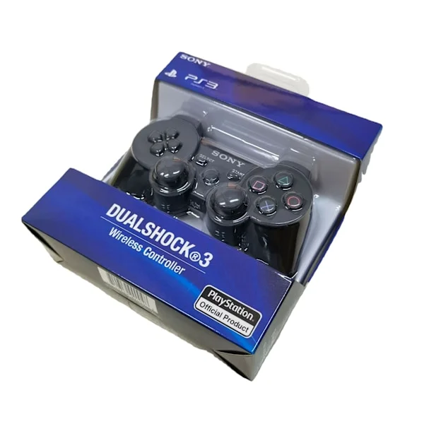 Trådløs PS3-kontroller med Bluetooth og vibrasjon
