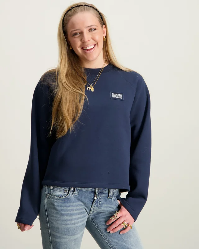 Mads Norgaard Standard Alia Sweatshirt Blå Trøjer Pige - Kids Brand Store