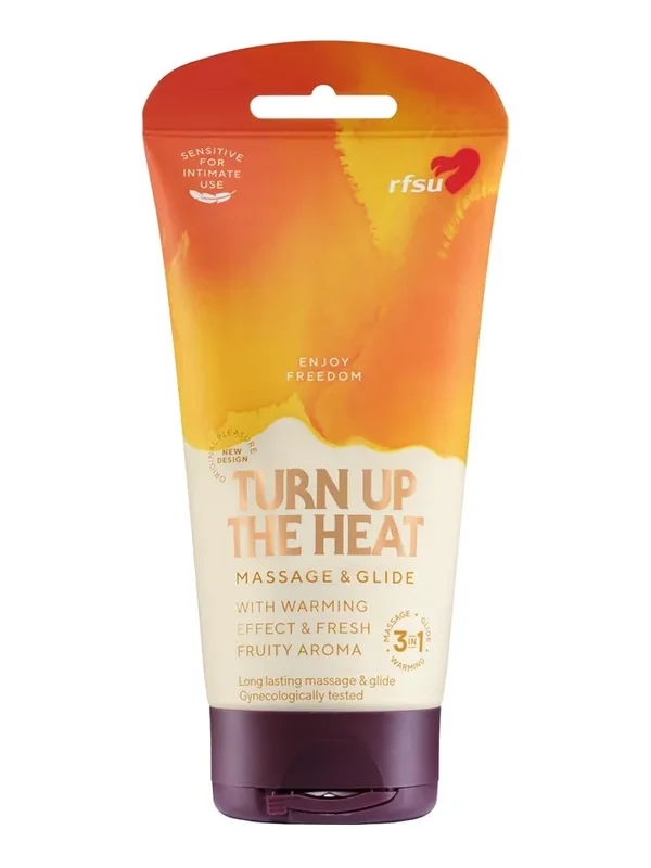 RFSU Sense Me 3in1 Turn Up The Heat 150ml Glidemiddel & Massasjelotion