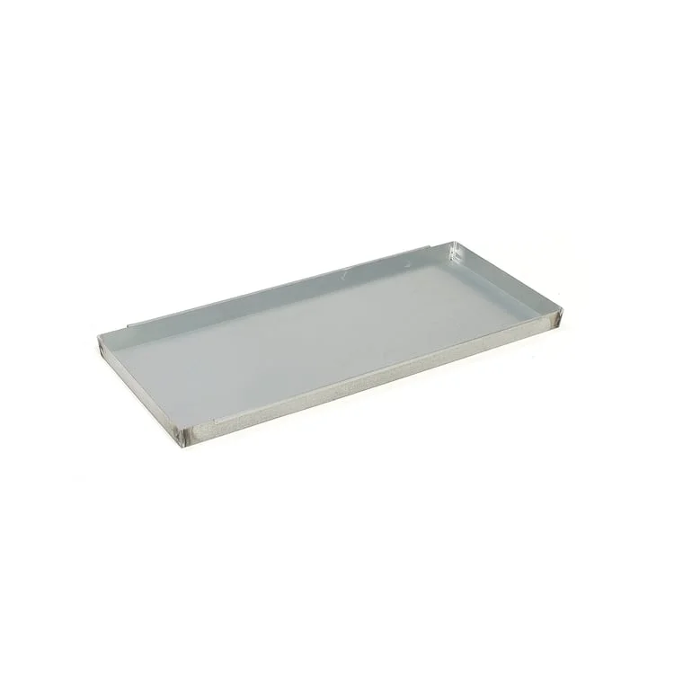 Auffangwanne für verzinktes Regal BLEND, 900 x 350 mm, 14 L, passend für 900 x 400 mm