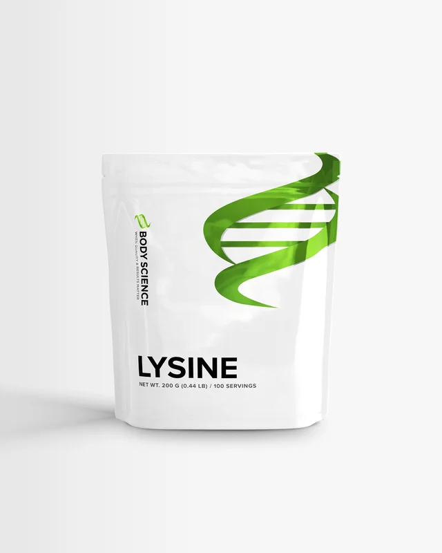 Lysin - 200 g - Body Science Lysine - L-lysin, Aminosyror