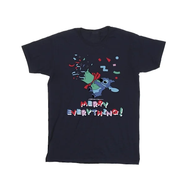 Disney Herr Lilo och Stitch Stitch Merry Everything T-Shirt L N