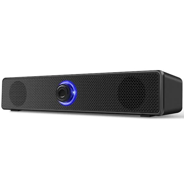 Datorhögtalare, USB-drivna PC-högtalare Trådbundna Stereo Desktop-högtalare för dator, stationär, bärbar dator, PC, pad, mobiltelefo