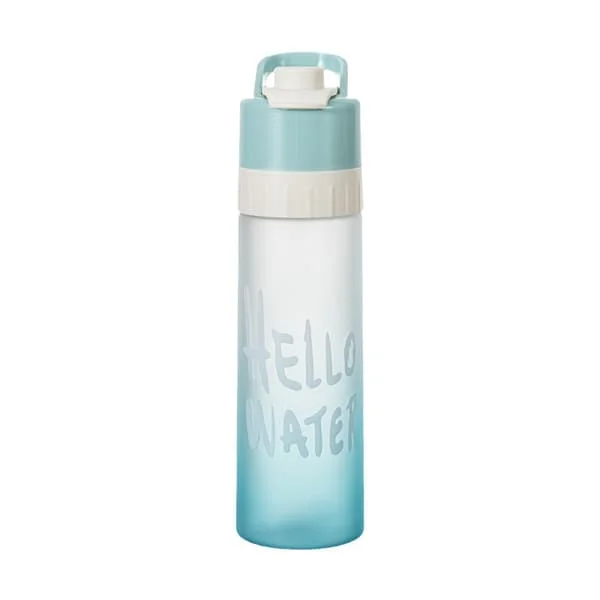 Sports Mist Flaska, 22oz Livsmedelsklassad Stor Kapacitet Mist Vattenflaska med Spray, 2 i 1 Motiverande Vatten Sports Mist B
