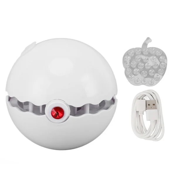 Diskmaskin för hemmet Elf mini diskmaskin Hem lat diskmaskin Bärbar diskmaskin för bänkskiva Hem liten (levereras med inbyggt batteri) röd