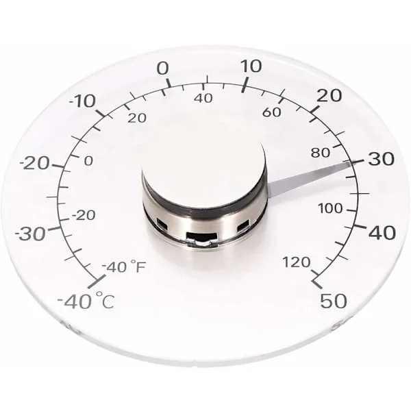 Digital Window Thermometer Outdoor Thermometer Self-Adhesive Waterproof Temperature Gauge