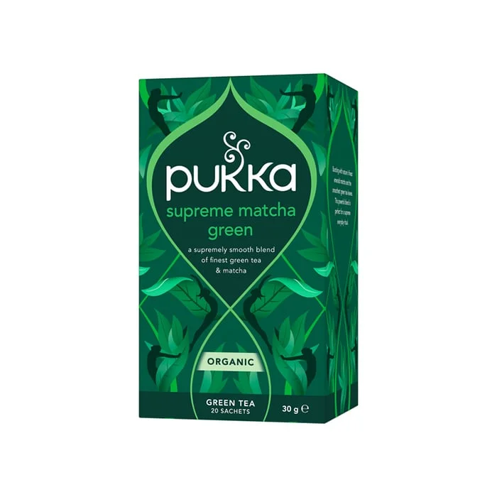 Pukka Grønn te Supreme Matcha Green ØKO 20 stk