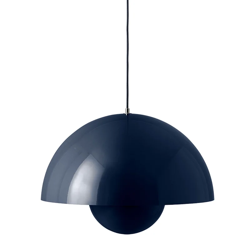 &Tradition Flowerpot VP2 pendel 50 cm, steel blueAndtradition