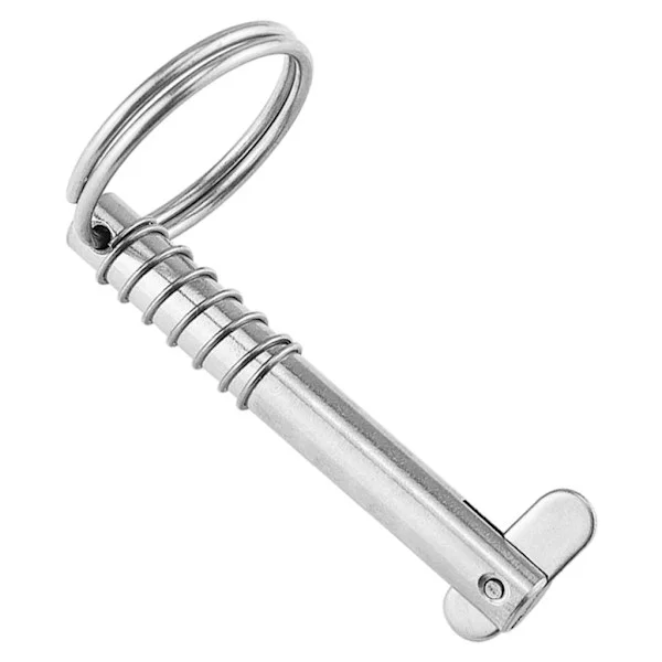1st marina säkerhetsnålar Quick Release Pin med Drop Cam & Spring, Rostfritt stål Bimini Top Pin, Marine Hardware, Silver