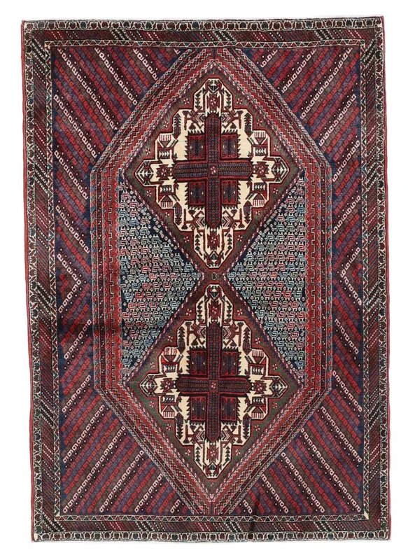 Lite Afshar Shahre Babak Teppe 140X200 Ull