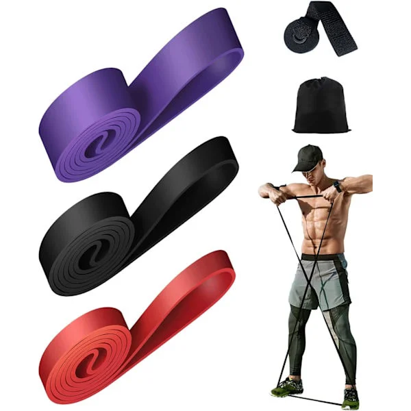 Resistance Bands, Set of Resistance Bands for Men and Women, Exercise Bands with Different Resistance Levels, Pull-Up Band Style 2