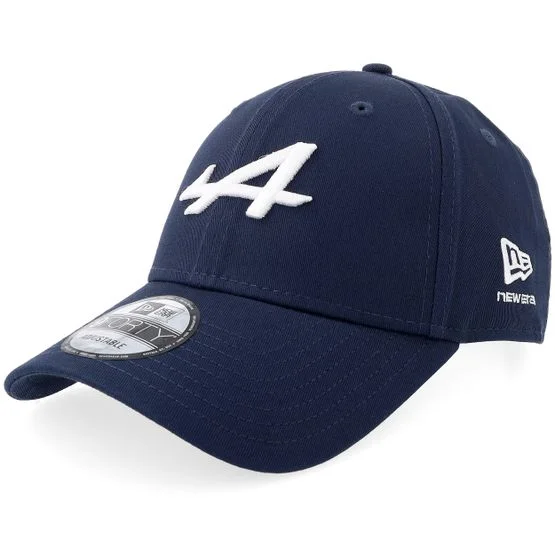 New Era - Motor Blå adjustable Keps - Alpine F1 26 Essential 9FORTY Navy Adjustable @ Hatstore