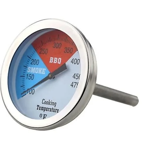 Pizzatilbehør 100-475°F/100-550°F Ovnstermometer i rustfritt stål BBQ Grillmåler [SFF]